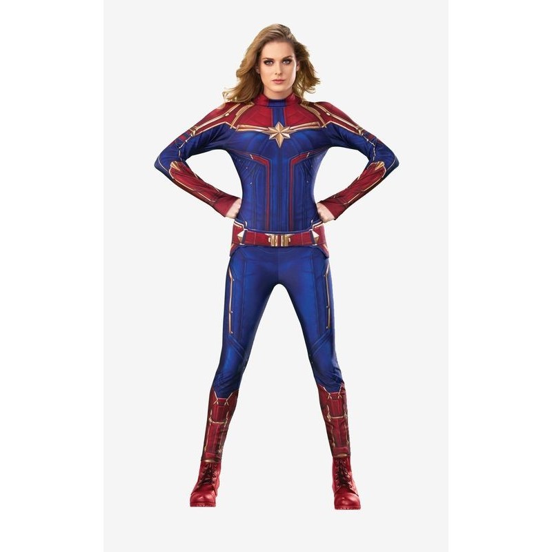 Disfraz Capitana Marvel para mujer original