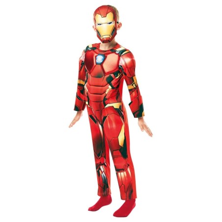 Disfraz Iron Man musculoso talla 5-6 años