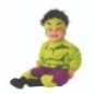 Disfraz Hulk para bebe talla 6-12 meses