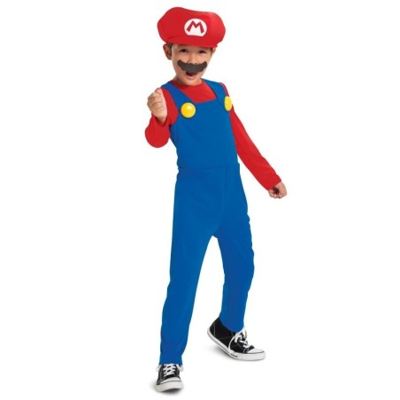 Disfraz Super Mario Bros nintendo para niño original