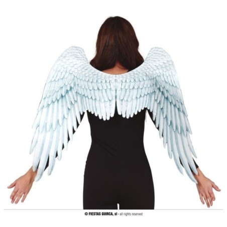 Alas blancas de angel de tela 105x45 cm