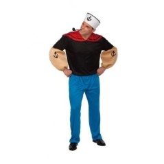 Disfraz Popeye el marino para adulto barato. Tienda disfraces online-706279-T04-8423667099323