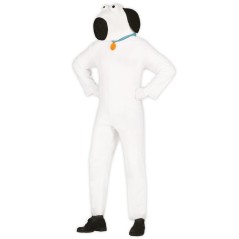 Disfraz perrito blanco Snopy adulto barato. Tienda disfraces online-80791-8434077807910