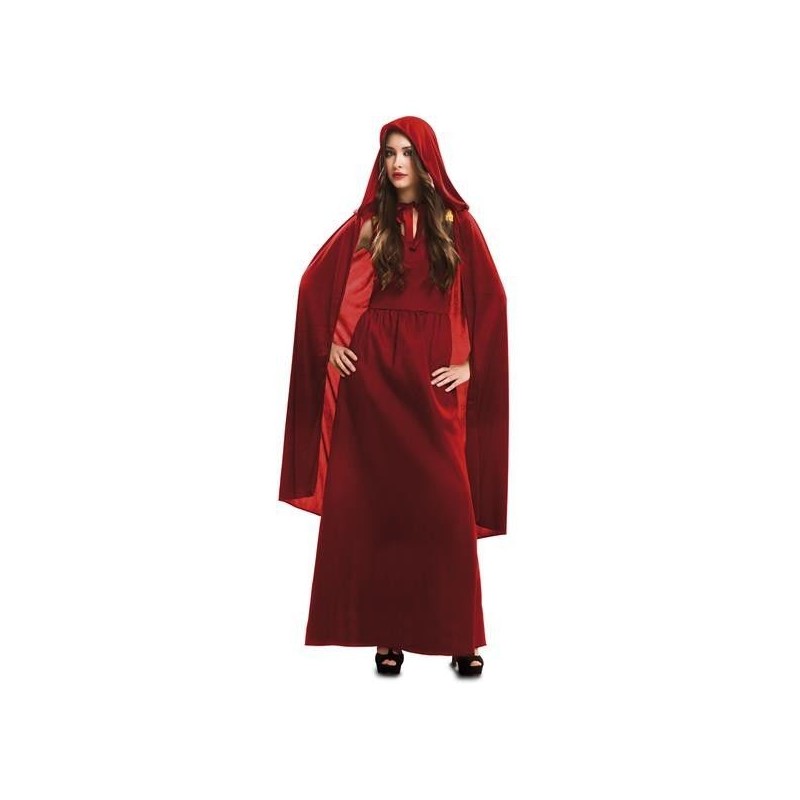 Disfraz hechicera roja talla m-l melisandre fuego