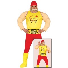 Disfraz de luchador WWE hombre hulk hogan para adulto barato-84590-84988--8434077845905