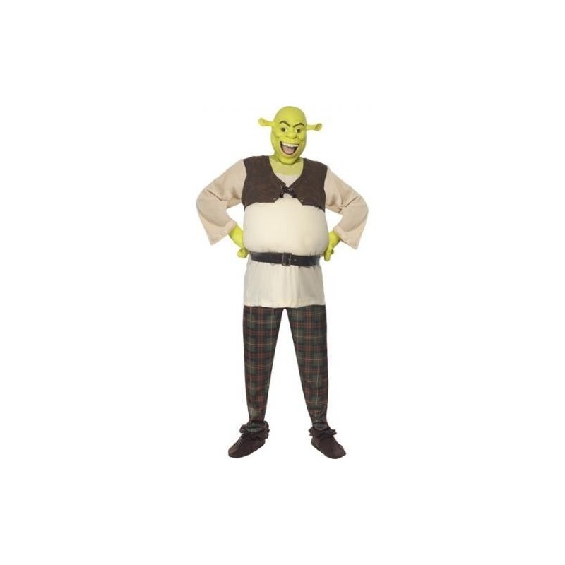 Disfraz Shrek original para hombre adulto