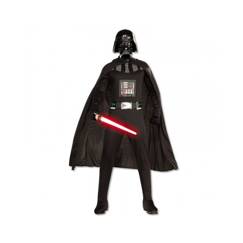 Disfraz darth vader adulto con espada talla XL