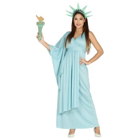 Disfraz Estatua de la Libertad para mujer