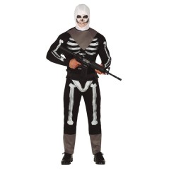 Disfraz soldado esqueleto adulto fornite-Tus disfraces baratos-86659-8660--8434077866597