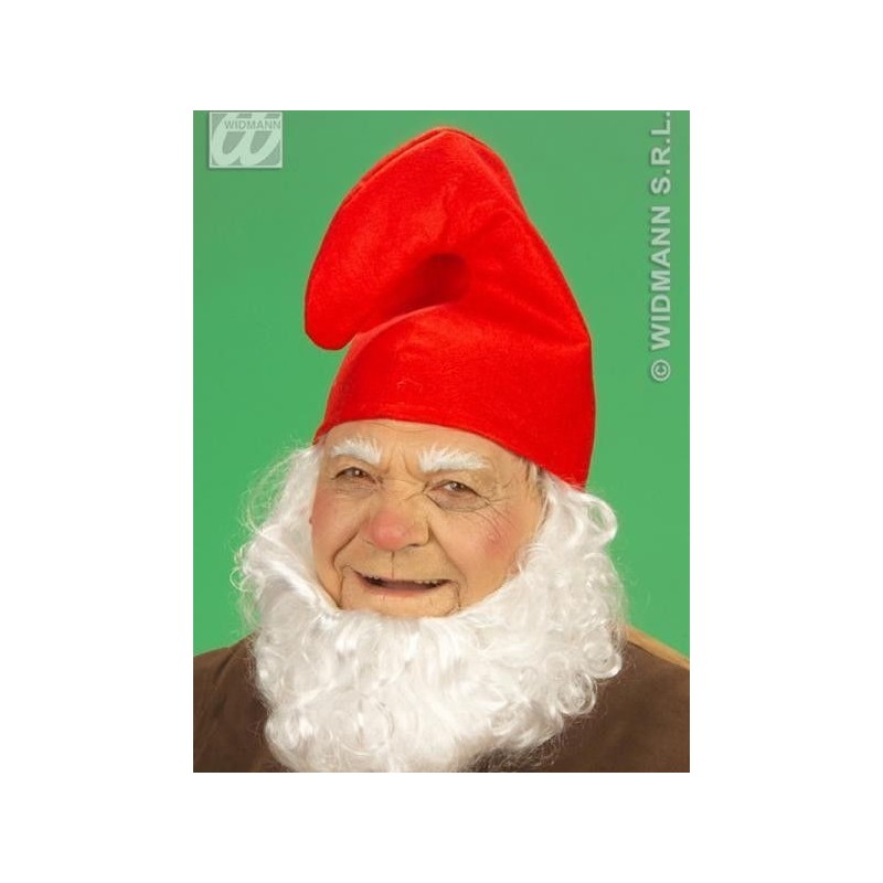 Gorro enanito gnomo rojo