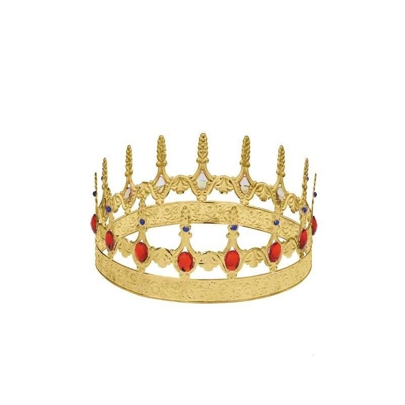 Corona rey mago medieval metalica profesional