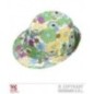Sombrero flores hippie con lentejuelas
