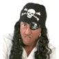 Gorro pirata pañuelo negro