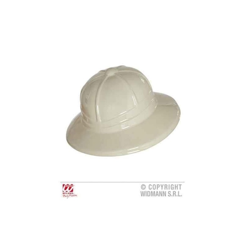 Sombrero explorador plastico salacot ingles