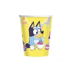 Vasos Bluey cumpleaños 8 ud cumpleaños Bluey-Fiestas cumpleaños baratas