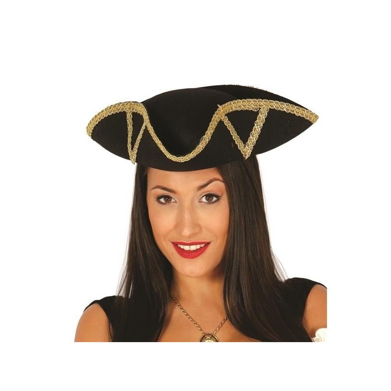 Sombrero almirante pirata capitan