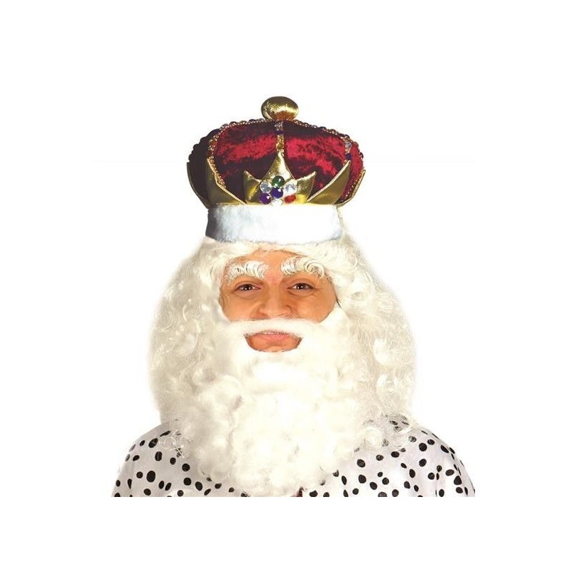 Sombrero rey mago corona o medieval