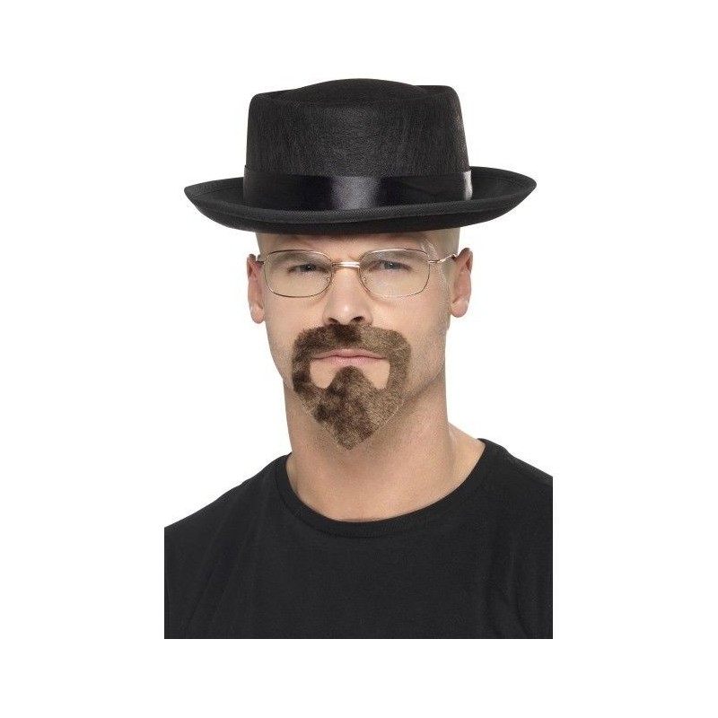 Sombrero gafas y perilla heisenberg breaking bad