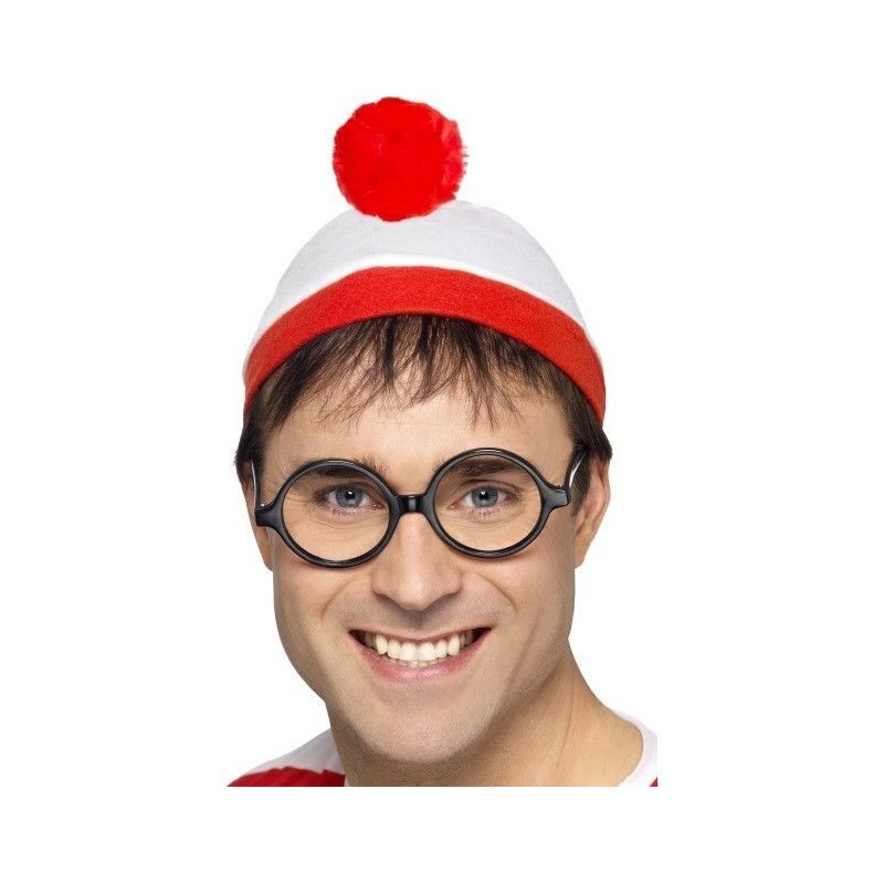 Sombrero y gafas donde esta Wally original licencia