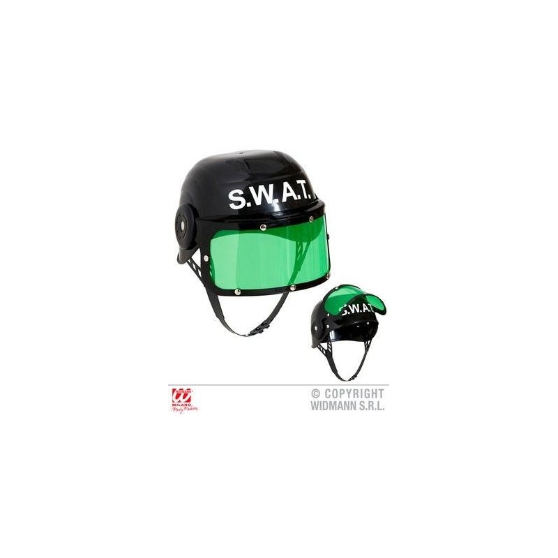 Casco swat de plastico duro