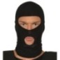 Pasamontañas negro capucha operaciones especiales