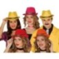 Sombrero gangster mascota colores surtidos