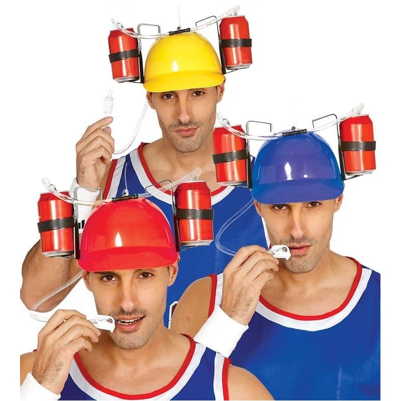 Casco bebida para latas Duffman elige color