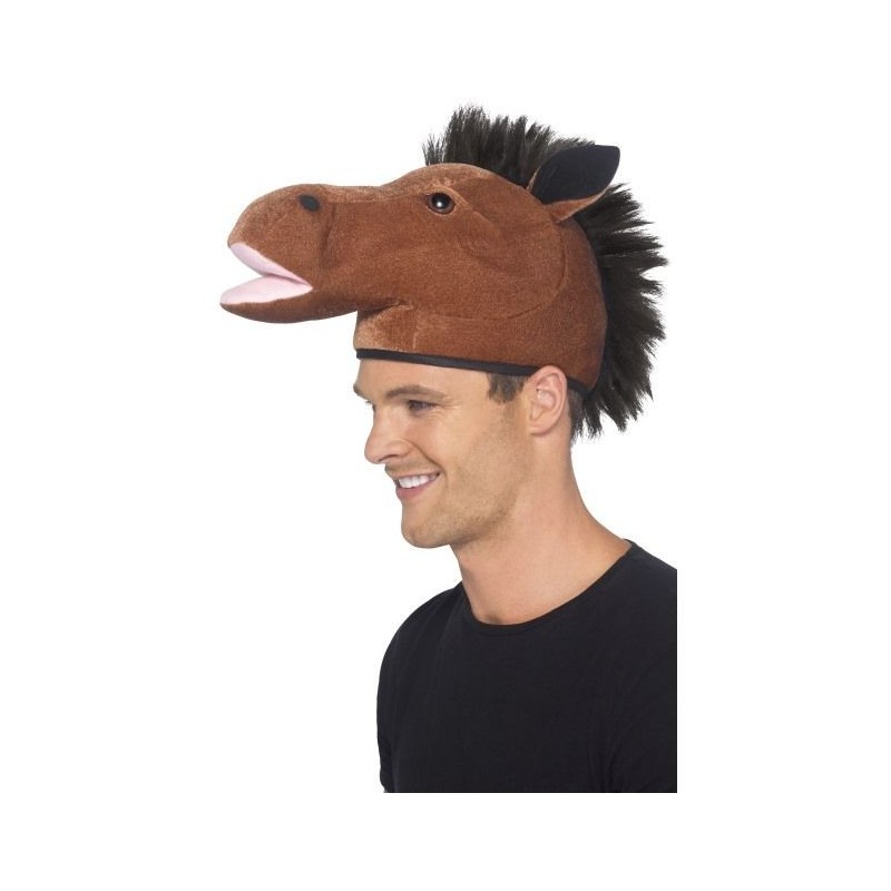 Gorro caballo marron