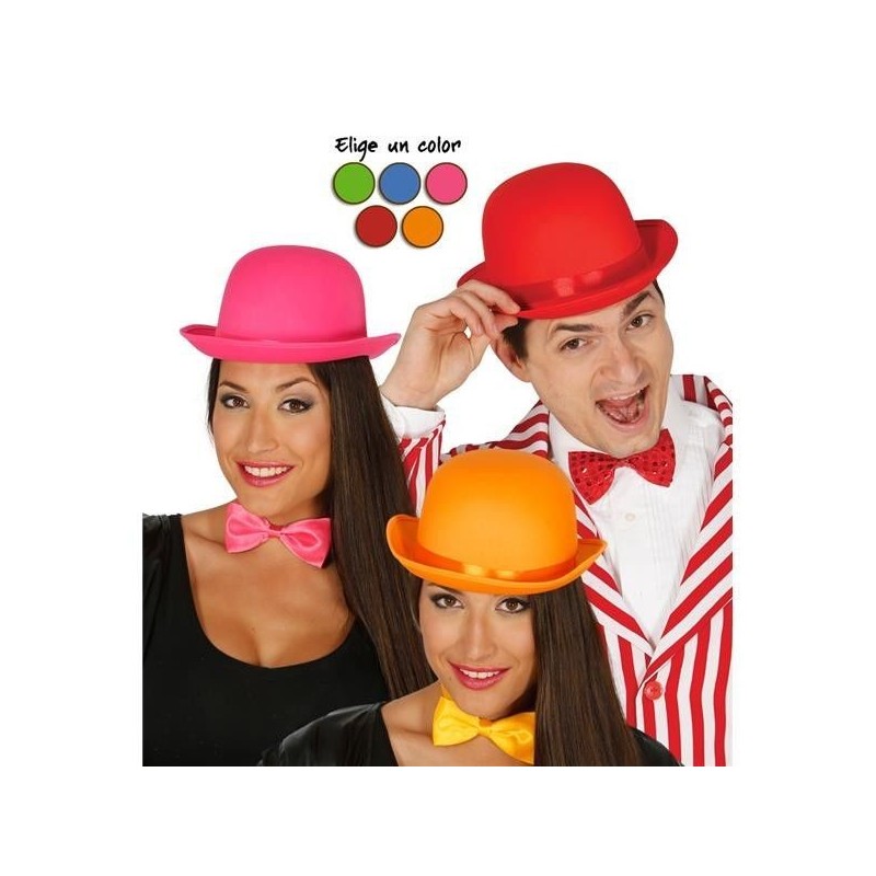 bombin colores surtidos alta calidad sombrero raso