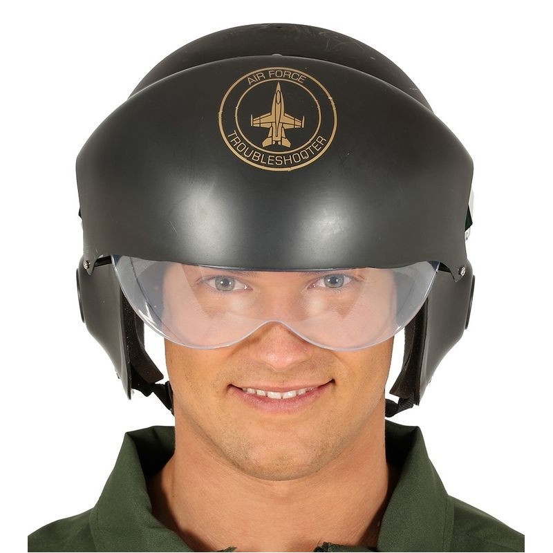 Casco piloto de jet de combate avion caza exra