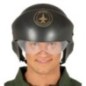 Casco piloto de jet de combate avion caza exra