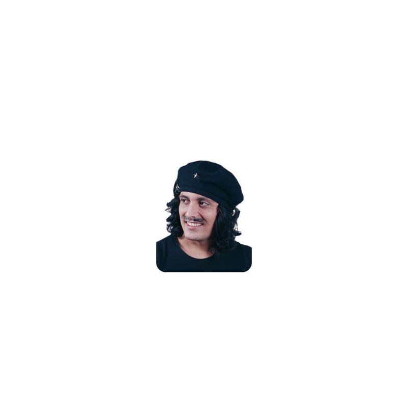 Gorra del Che Guevara con peluca