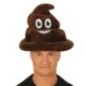 Gorro emoticono caca boñiga latex