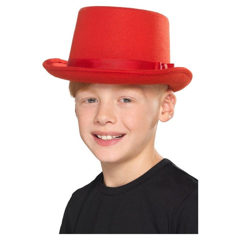 Chistera Rojo infantil para niño