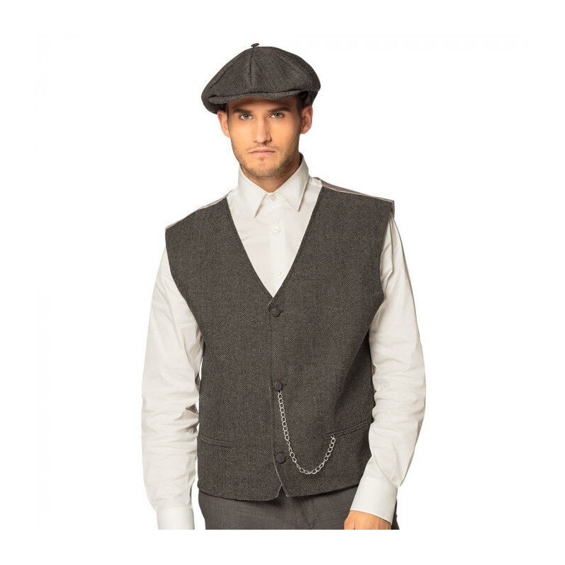 Set Birmingam chaleco y boina Peaky