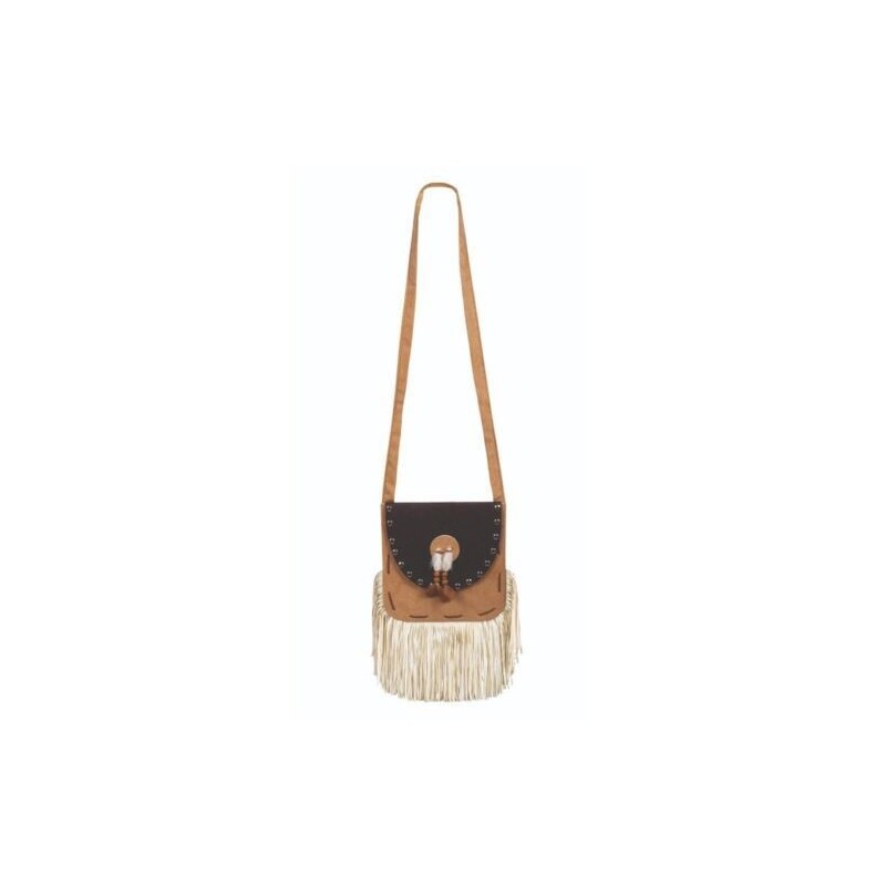 Bolso indio para complemento de disfraz 19 cm
