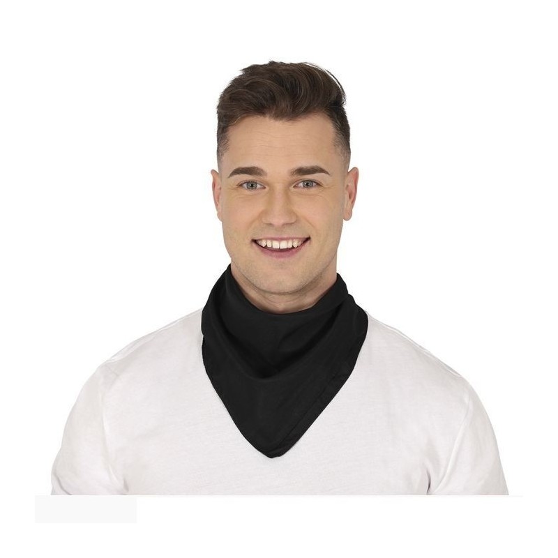 Pañuelo negro adulto