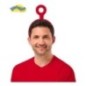 Diadema Po Teletubbies rojo