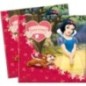 Servilletas blancanieves 33x33 cm 20 uds