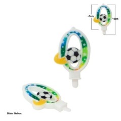 vela futbol numero 0 cumpleanos 61520 8434077040591