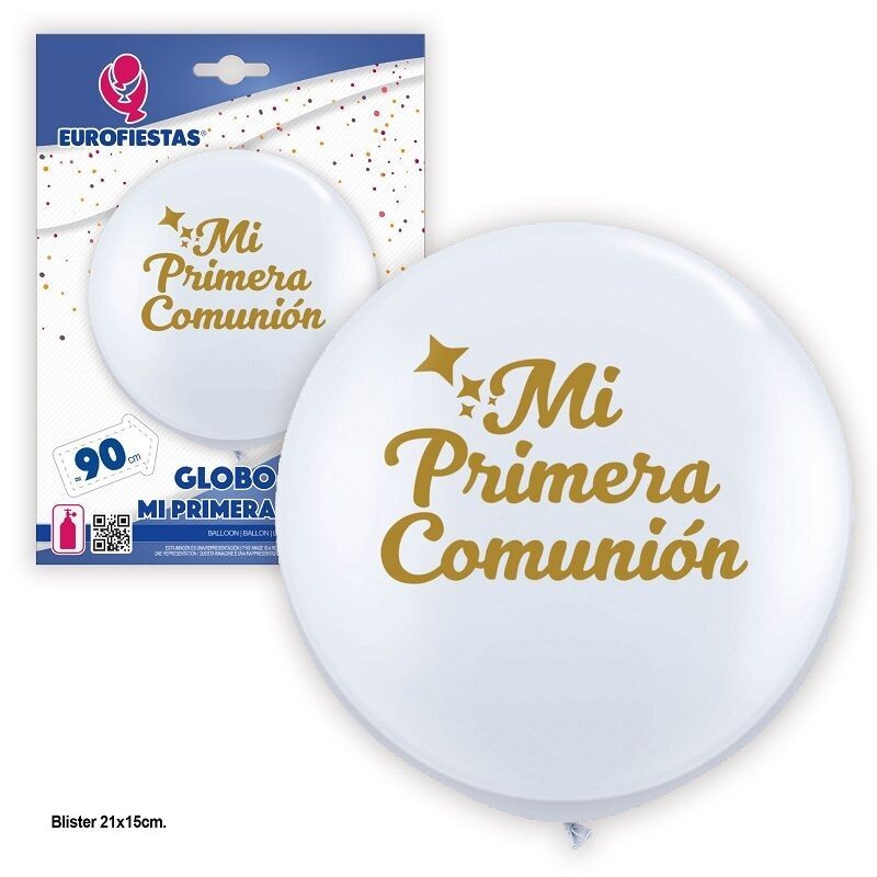 Globo Mi primera comunion gigante 90 cm