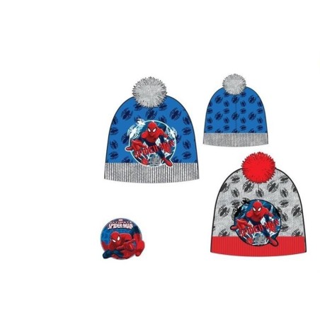 gorro spiderman invierno para nino azul 52 cm HQ4048 T52AZ 3609081397633