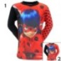 Camiseta ladybug manga larga para niña tallas ROJO 4 AÑOS