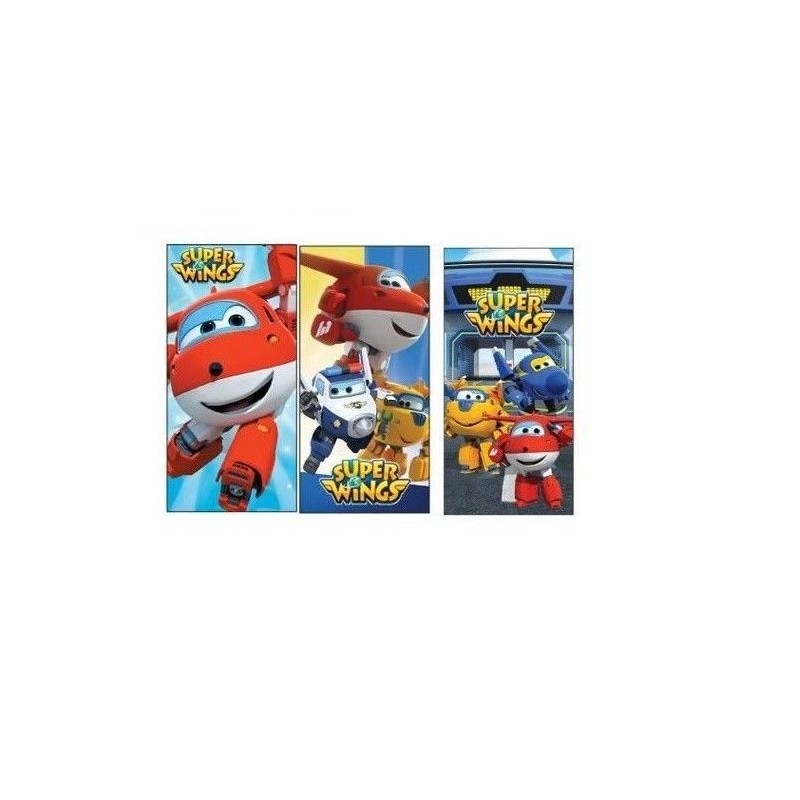 Toalla playa super wings azul