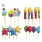 Velas 5 uds surtidas diferentes modelos