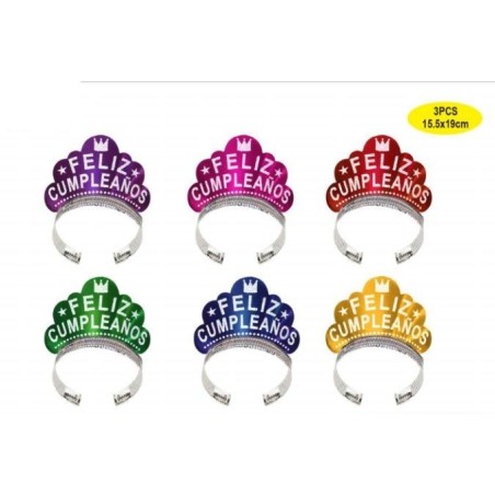 Tiara-Feliz-cumpleanos-colores-3-uds-15x19-cm-Unidad-8800884053312-405331