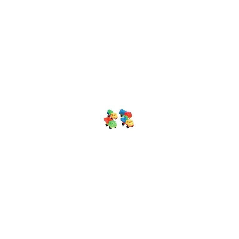 Camiones plastico relleno piñatas 25 uds baratijas