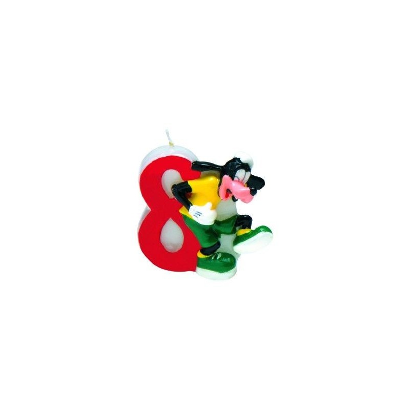 Vela Goofy Nº 8 Disney