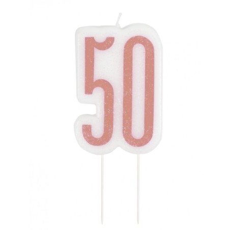 Vela-rosa-dorado-purpurina-50-anos-11179849864-84986