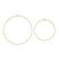 Aros dorados decorar 2 uds 28 y 20 cm